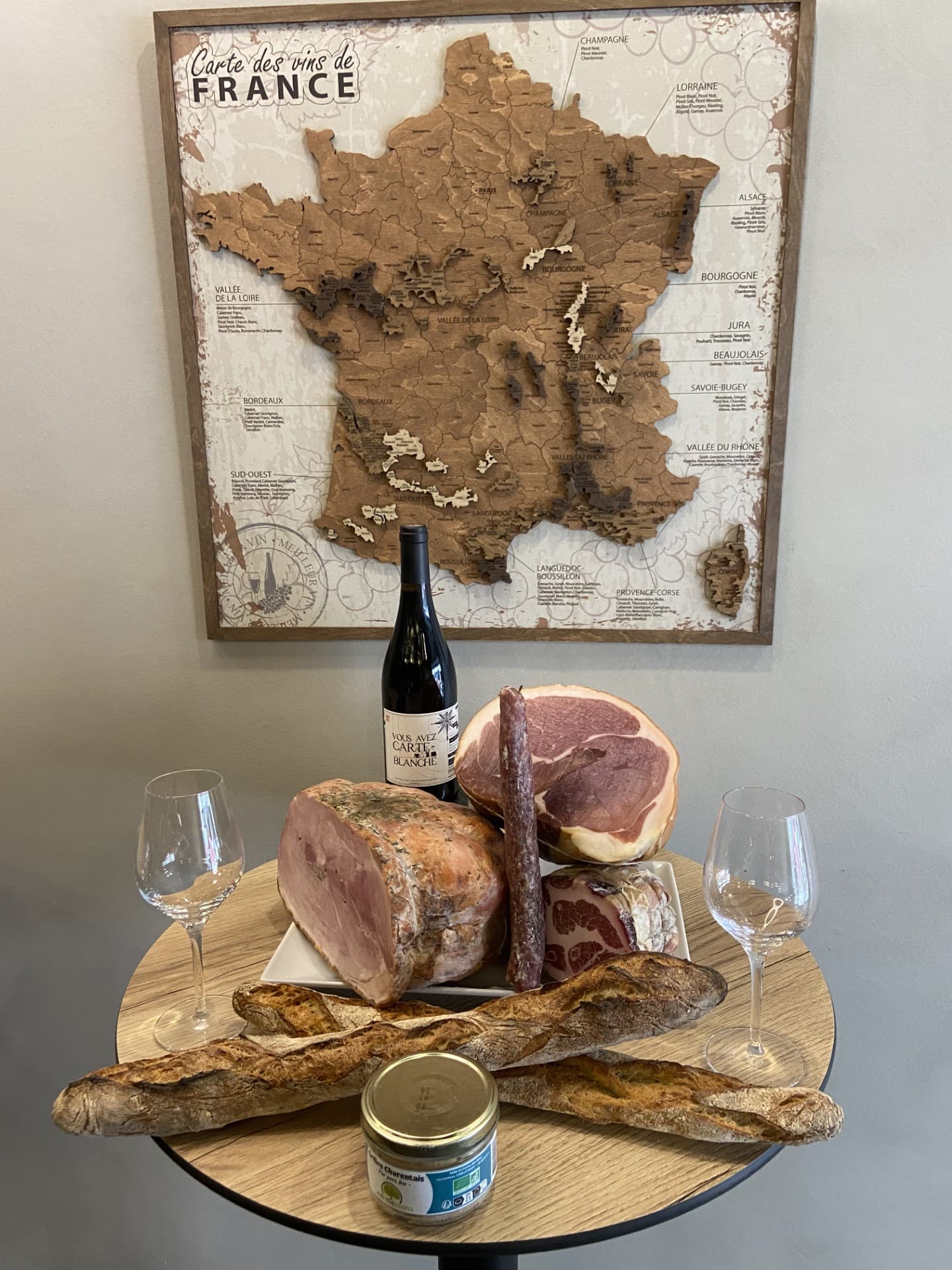 Planche signature Bacchus & Cie
