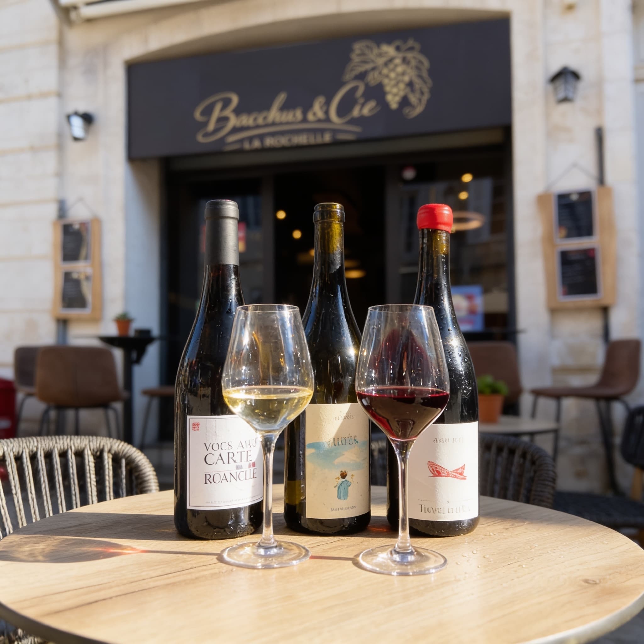 Un moment autour d'un verre chez Bacchus & Cie
